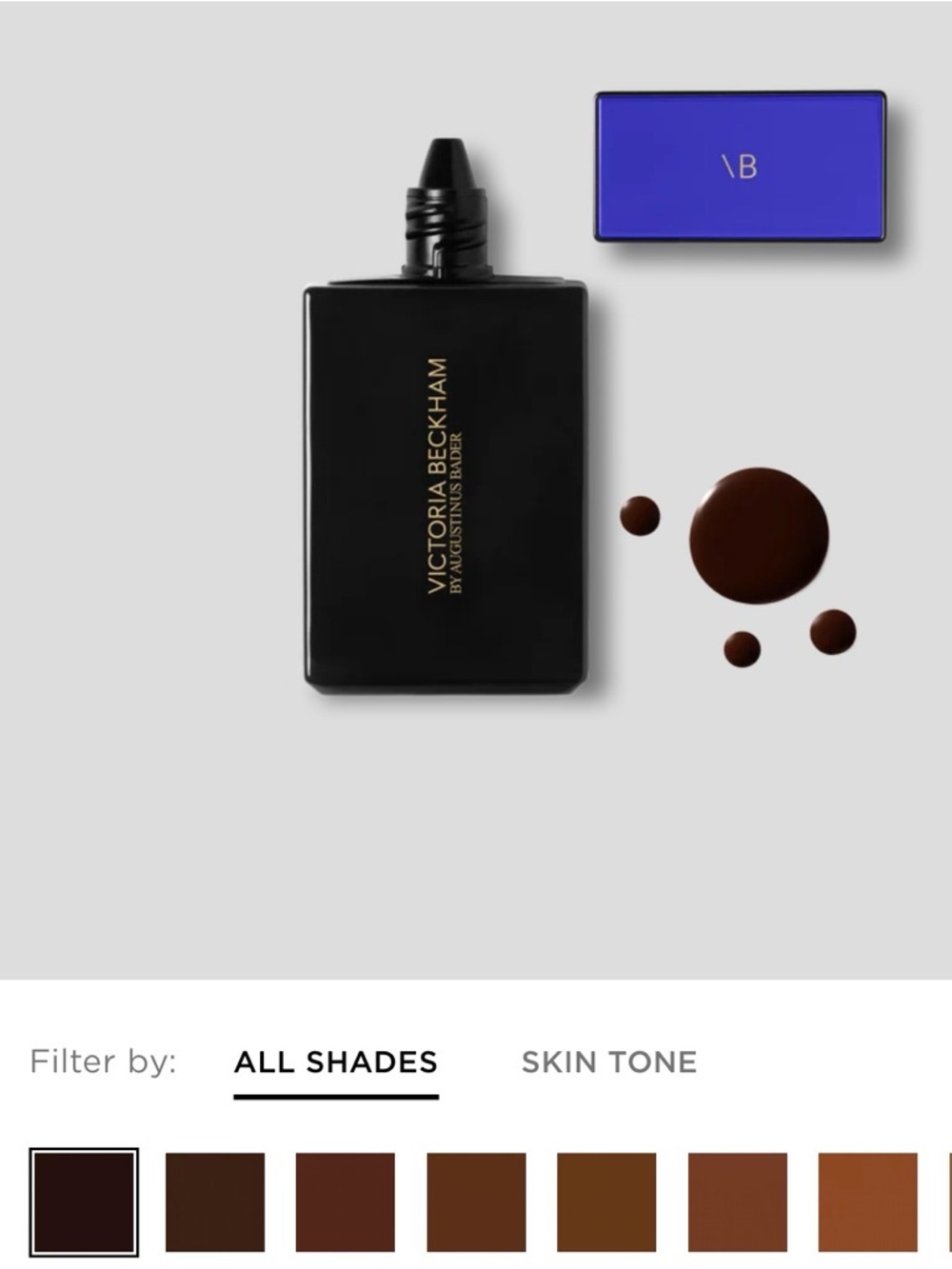 Victoria Beckham The Foundation Drops New in Box 18 Rich
